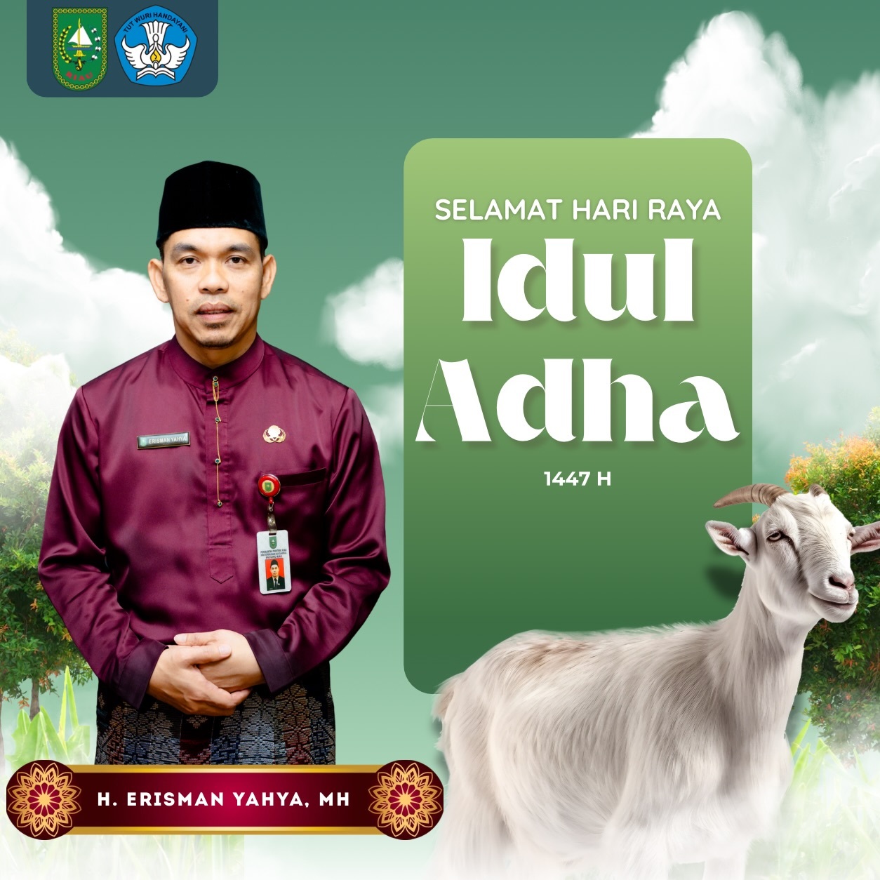 Iklan Idul Adha Disdik Riau 2026
